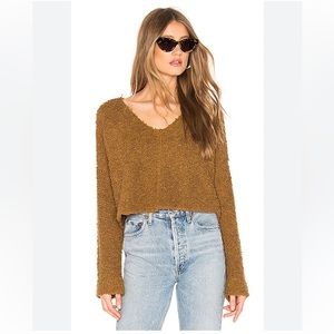 Popcorn sweater pullover